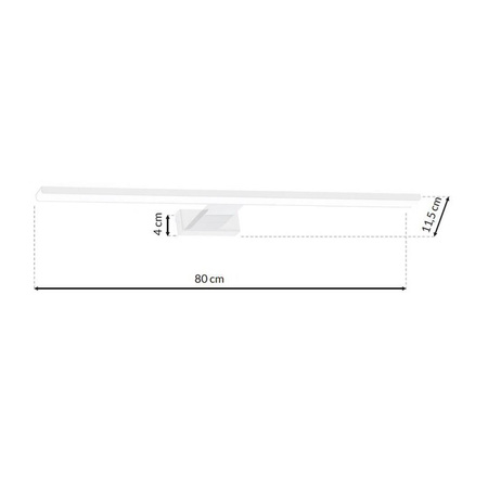 Kinkiet SHINE WHITE 15W LED biały