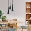 Solin 3 lampa wisząca czarna LP-181/3P BK