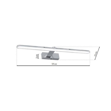 Kinkiet SPLASH CHROME 12W LED