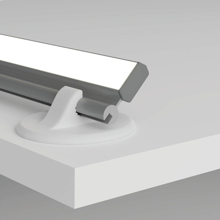 Profil POLI, anodowany, srebrny, 2005 mm