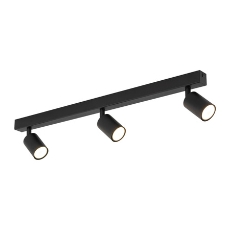 Tk Lighting NEX BLACK lampa sufitowa 3XGU10 