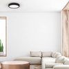 Plafon LED GEA BLACK 36W z pilotem Ø390 mm Milagro