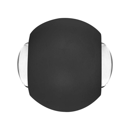 Oprawa Ścienna Góra Dół V-TAC 2W LED IP54 Czarna VT-2502 4000K 200lm