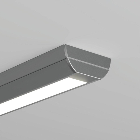 Profil TEST-74, anodowany, srebrny, 2005 mm