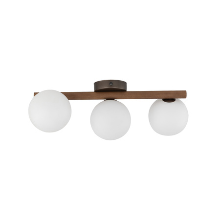 	Lampa sufitowa ESTERA WOOD Orzech 3xG9