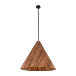 Tk Lighting SOLIS WOOD DĄB CIEMNY lampa wisząca 1xE27