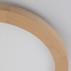 Plafon Aqua Wood Buk 30cm 24W LED drewniany