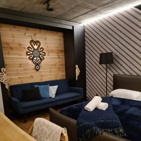 Light prestige Marbella podlogowa czarna LP-332/1F BK