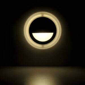 Lampa schodowo-elewacyjna LED Q4 okrągła