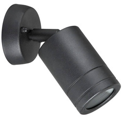 Kinkiet zewnętrzny OLIMP 1xGU10 czarny, ruchomy