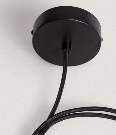 Naturalna Lampa Wisząca z Ratanu Yamil Ø55 cm Boho