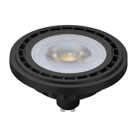 Żarówka LED 10W AR111 GU10 neutralna 4000K Czarny
