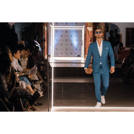 Profil KUBIK-45, anodowany, srebrny, 1000 mm