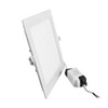 Oprawa podtynkowa LED MARS OPQP22WWWA-1050 22cm aluminium kwadratowa biała