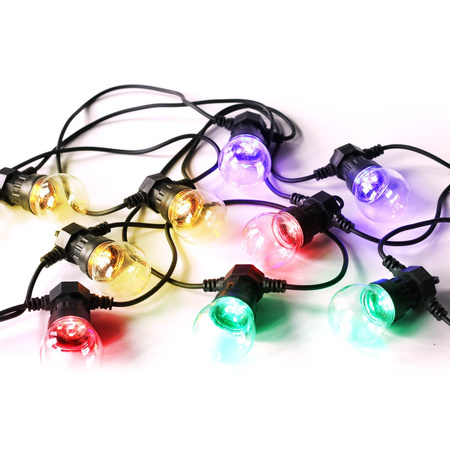 Girlanda Ogrodowa Dekoracyjna IP44 5m kulki Multikolor