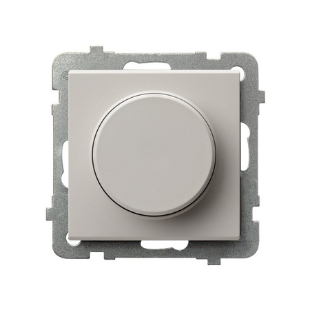 Ospel Sonata Kaszmir Ściemniacz przyciskowo-obrotowy przystosowany do obciążenia żarowego i halogenowego ŁP-8R/m/82