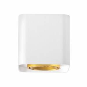 Oprawa natynkowa LED XENO kwadrat 15W 1200lm 3000K biało-złota