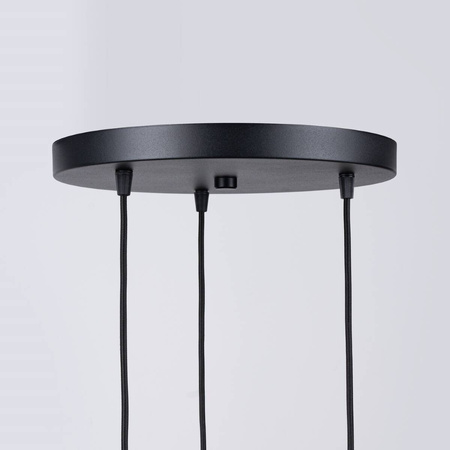 Lampa wisząca BRINA 3P czarna