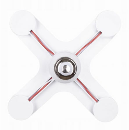 Splitter rozgałęziacz adapter żarówek na 4 gniazda E27