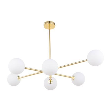 Lampa sufitowa SARIUS Gold 6xG9 wysoka