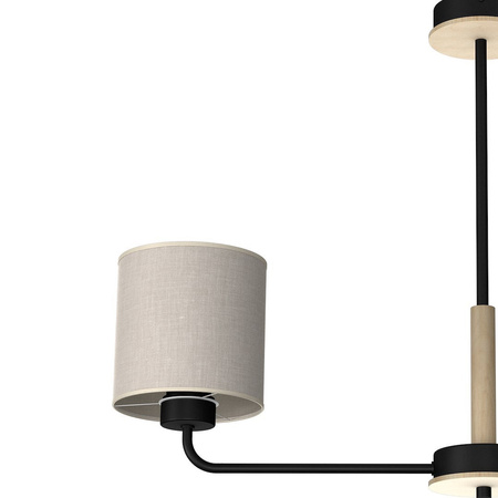 Żyrandol lampa sufitowa ATLANTA 3xE27 LEN