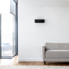 Kinkiet ścienny Slim płaski czarny modern LED 24cm 8W 4000K