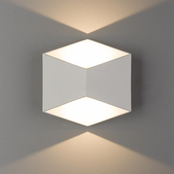 Nowodvorski Kinkiet zewnętrzny natynkowy czarny TRIANGLES LED