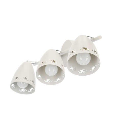 Lampa ścienna listwa 3xE14 70cm biały mat COTY 93-67142