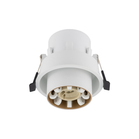 Regulowana lampa podtynkowa MONO SLIDE  GU10 biały/złoty Nowodvorski 10797