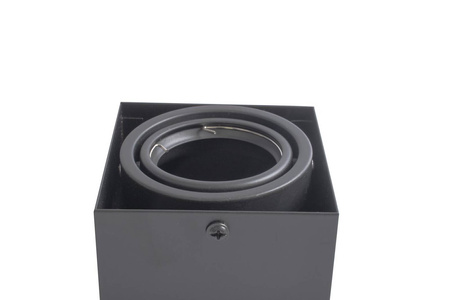 LAMPA SUFITOWA BLOCCO SZARY 1x7W GU10 LED