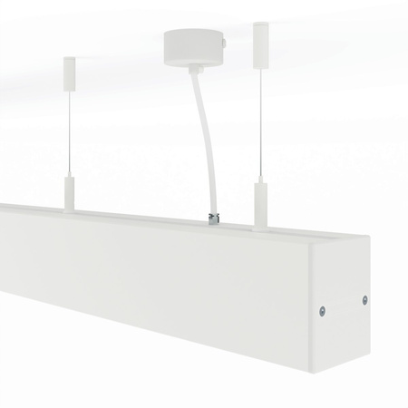 Kluś Podsufitka Fi-60mm, biały, stal