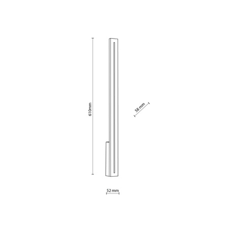 LINEA S KINKIET LED IP65