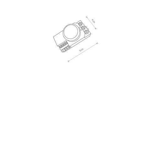 Nowodvorski Czujnik zmierzchowo-ruchowy MICROWAVE SENSOR 