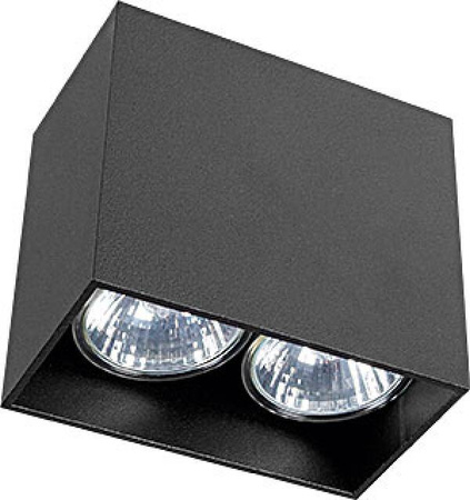 Nowodvorski Lampa punktowa natynkowa czarna GAP 