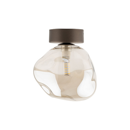 LAVA BROWN LAMPA SUFITOWA 1xG9