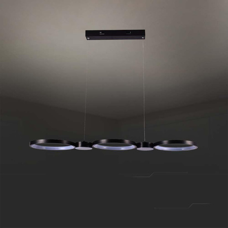 Oprawa Zwieszana V-TAC 38W LED Czarna VT-7820 4000K 4560lm