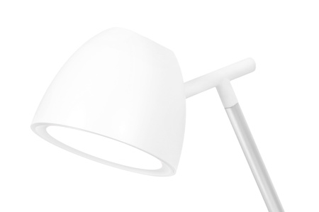 Biała lampka biurkowa, regulowana wysokość K-BL1528 BIAŁY z serii LOLEK