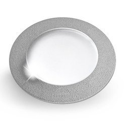 Oprawa najazdowa 160mm Led 7W szara okrągła 3000K GX53 IP66