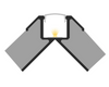 LED P17-3 Profil perforowany 2000 mm anod (nr kat 8617302)
