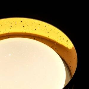 Plafon LED TULUZA biało-złoty 24W 4000K
