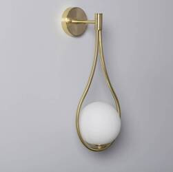 Kinkiet Moonlight 1xG9 mleczna kula