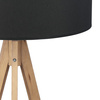 TREVISO BLACK LAMPA PODŁOGOWA 1 PŁ FSC 100%, SA-COC-006060
