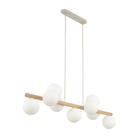 Lampa wisząca ESTERA Wood 9xG9