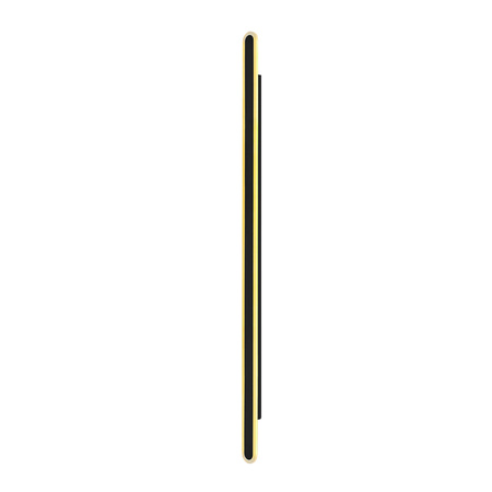 STICK lampa ścienna zewnetrzna L-180 czarny 60W  klosz opal IP65