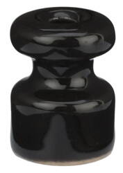 Uchwyt do kabla ceramiczny czarny nawijany