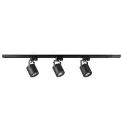 Zestaw szynowy MINOR Czarny 3xGU10 reflektor, szyna 1m