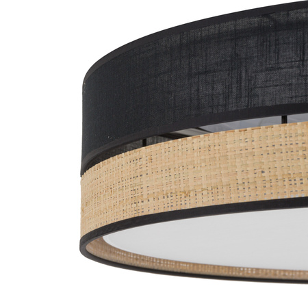 Lampa sufitowa PAGLIA Black 4xE27 450