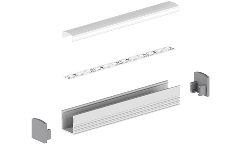 LED P5-1 Profil 3000 mm biały lakierowany (nr kat 865116)