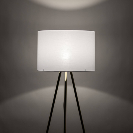 Lampa podłogowa UMBERTO White/Gold 1xE27