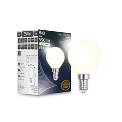 Żarówka FILAMENT LED G45 kulka E14 6W ciepła 3000K